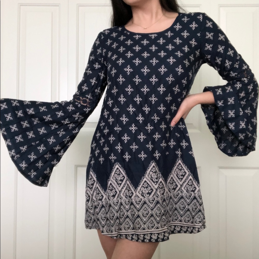 nordstrom flowy boho dress